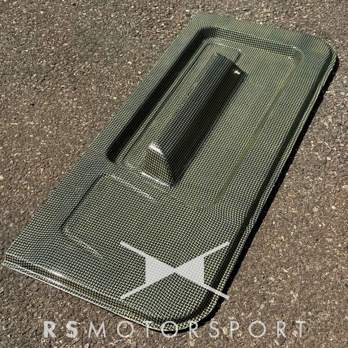 panneau de porte en kevlar carbone composite pour super 5 gt turbo rs motorsport