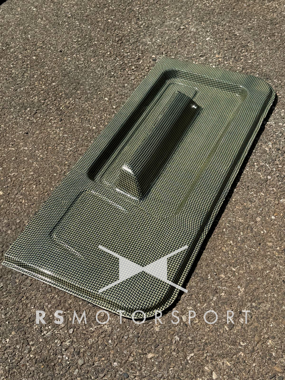 panneau de porte en kevlar carbone composite pour super 5 gt turbo rs motorsport
