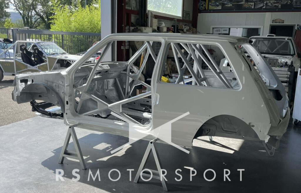 arceau de sécurité rallye super 5 gt turbo vhc competition rs motorsport